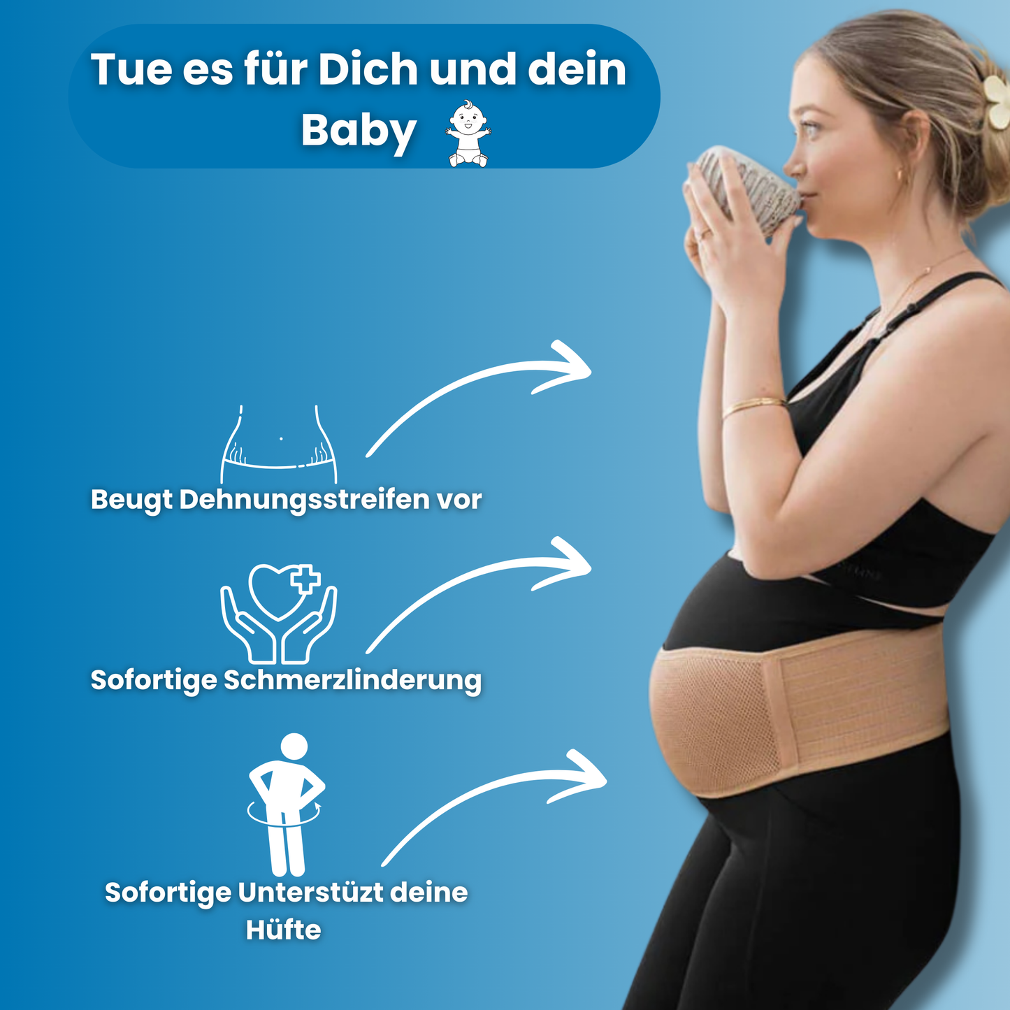MomiHold - Schwangerschaftsgürtel