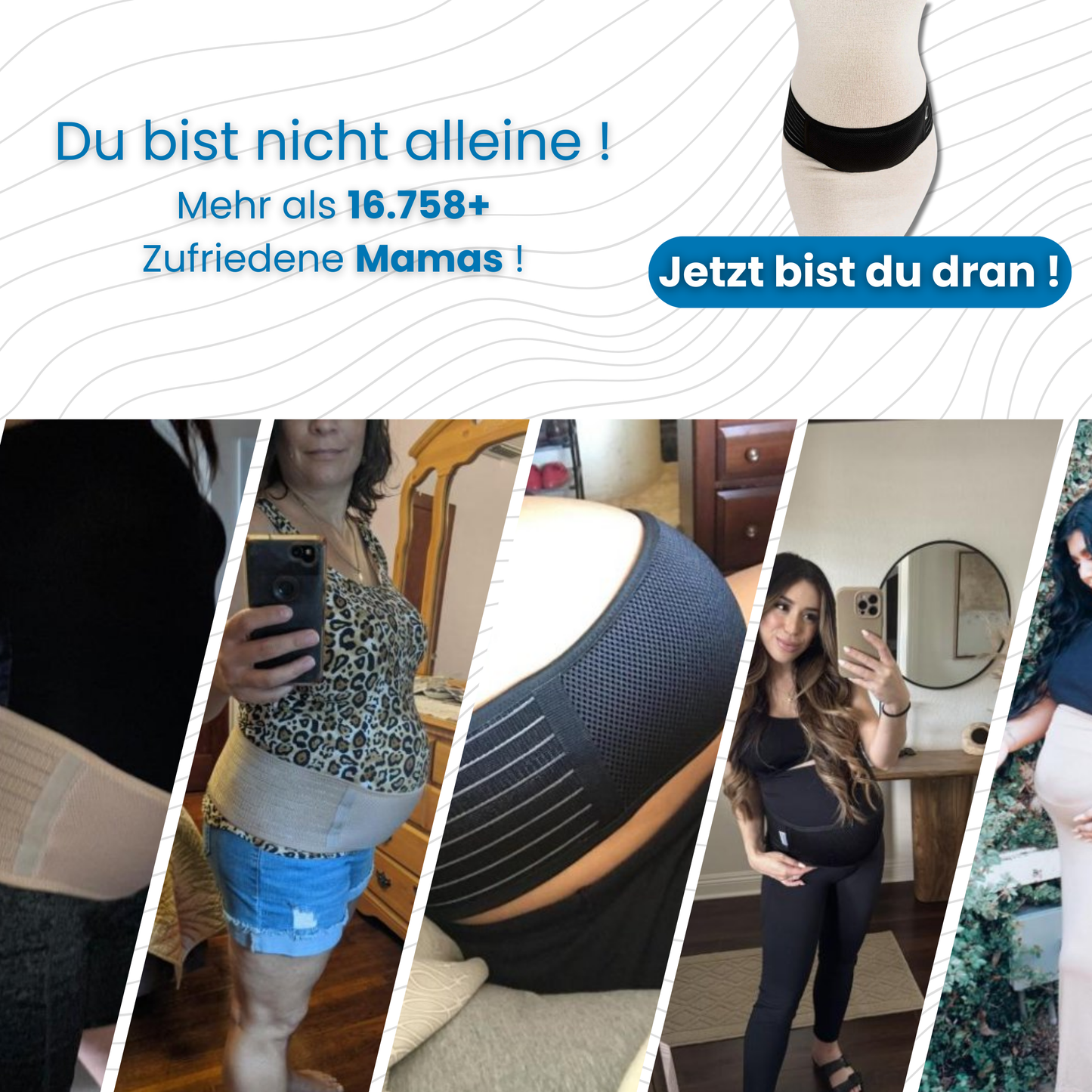 MomiHold - Schwangerschaftsgürtel